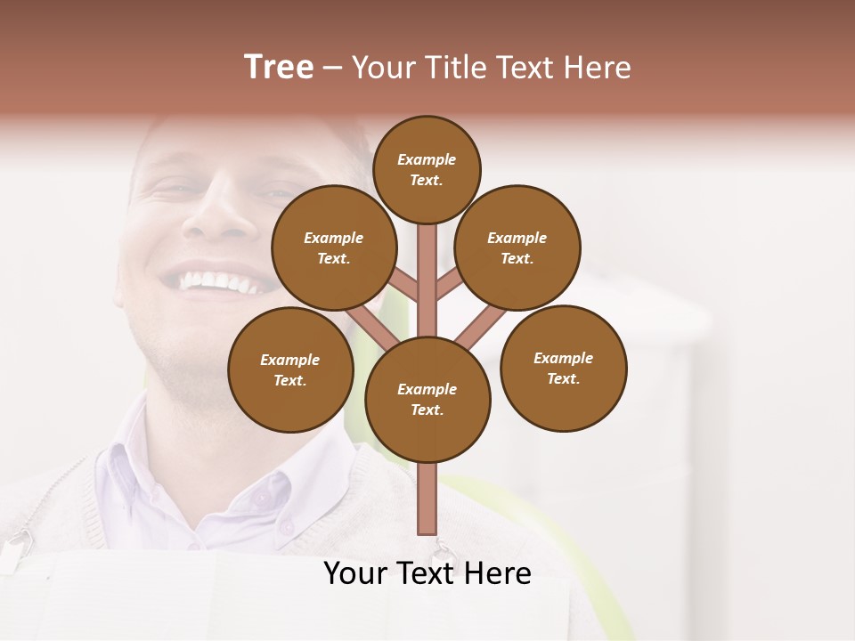 A Man Sitting In A Green Chair With His Eyes Closed PowerPoint Template