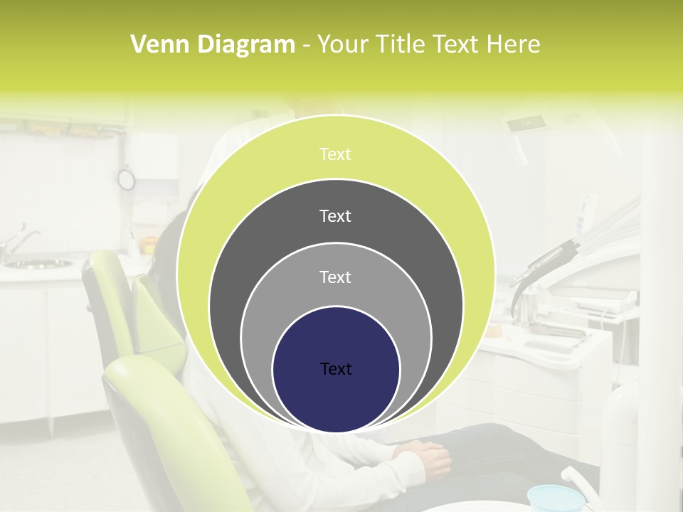 A Man And Woman In A Dental Office PowerPoint Template