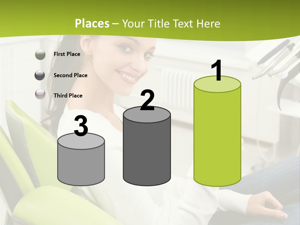 Women Medical Thumb Up PowerPoint Template