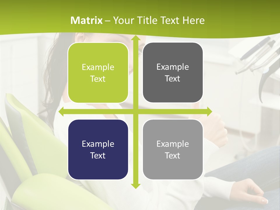 Women Medical Thumb Up PowerPoint Template