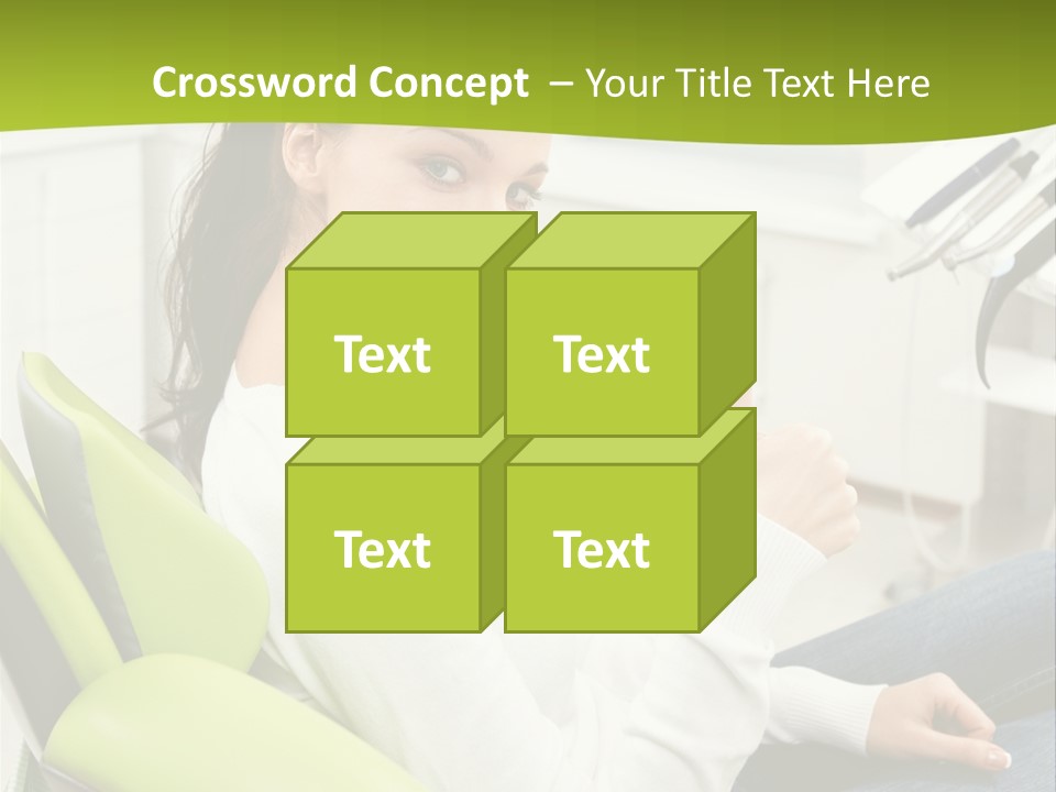 Women Medical Thumb Up PowerPoint Template