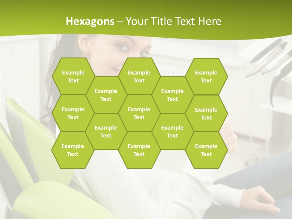 Women Medical Thumb Up PowerPoint Template