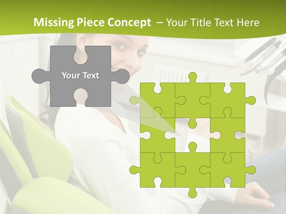 Women Medical Thumb Up PowerPoint Template