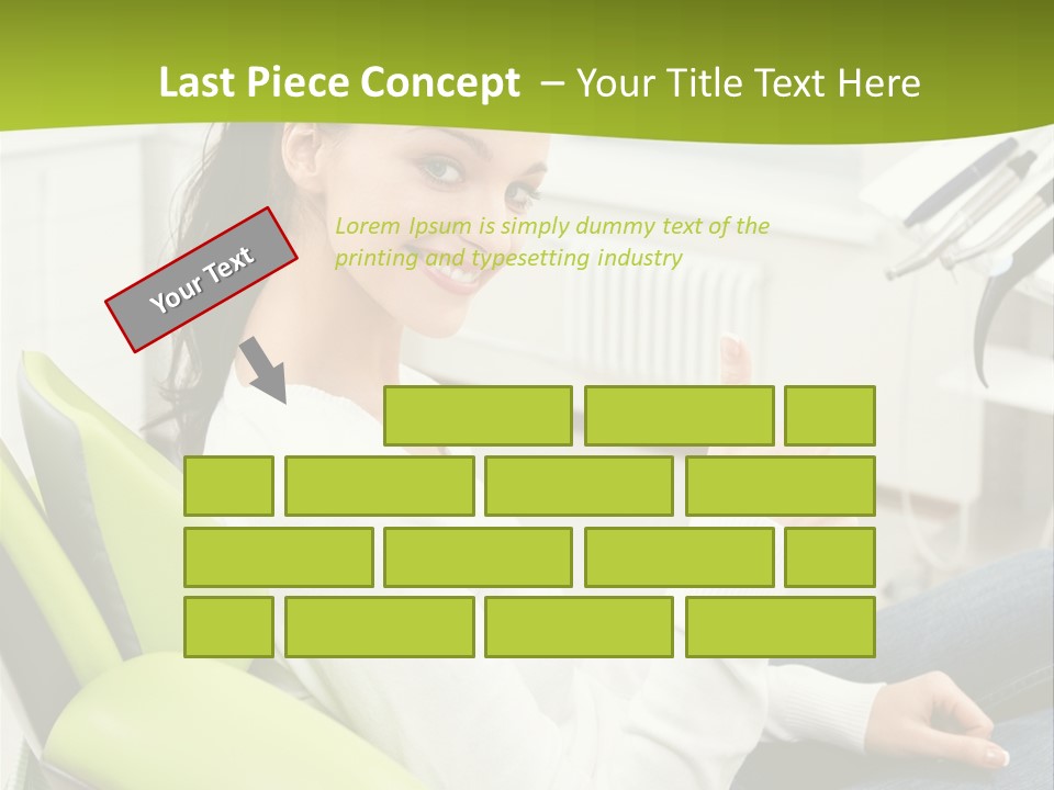 Women Medical Thumb Up PowerPoint Template