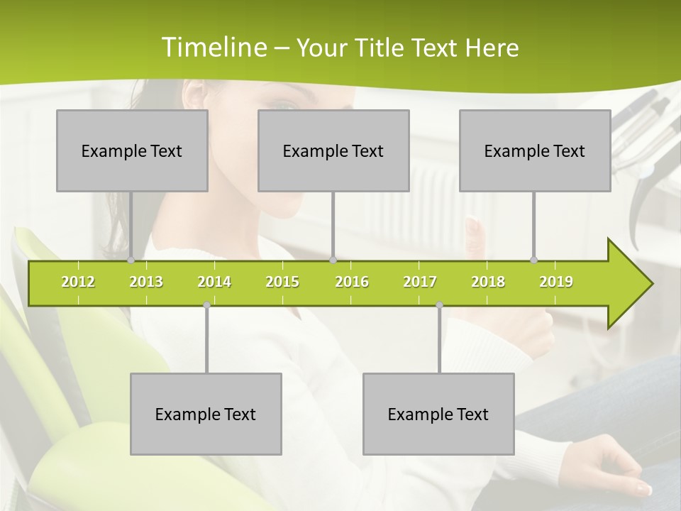 Women Medical Thumb Up PowerPoint Template
