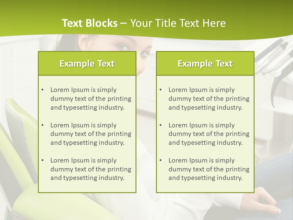 Women Medical Thumb Up PowerPoint Template