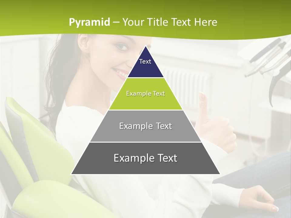 Women Medical Thumb Up PowerPoint Template