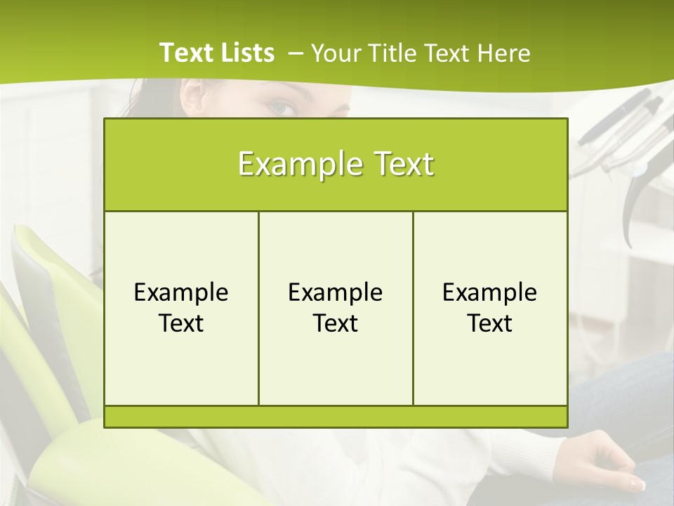 Women Medical Thumb Up PowerPoint Template