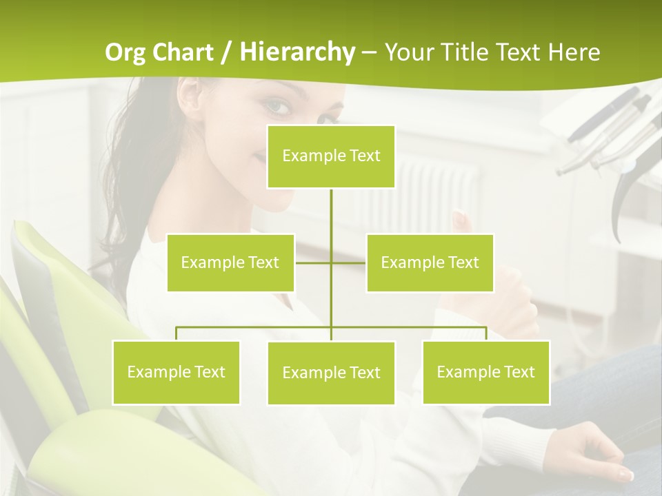 Women Medical Thumb Up PowerPoint Template