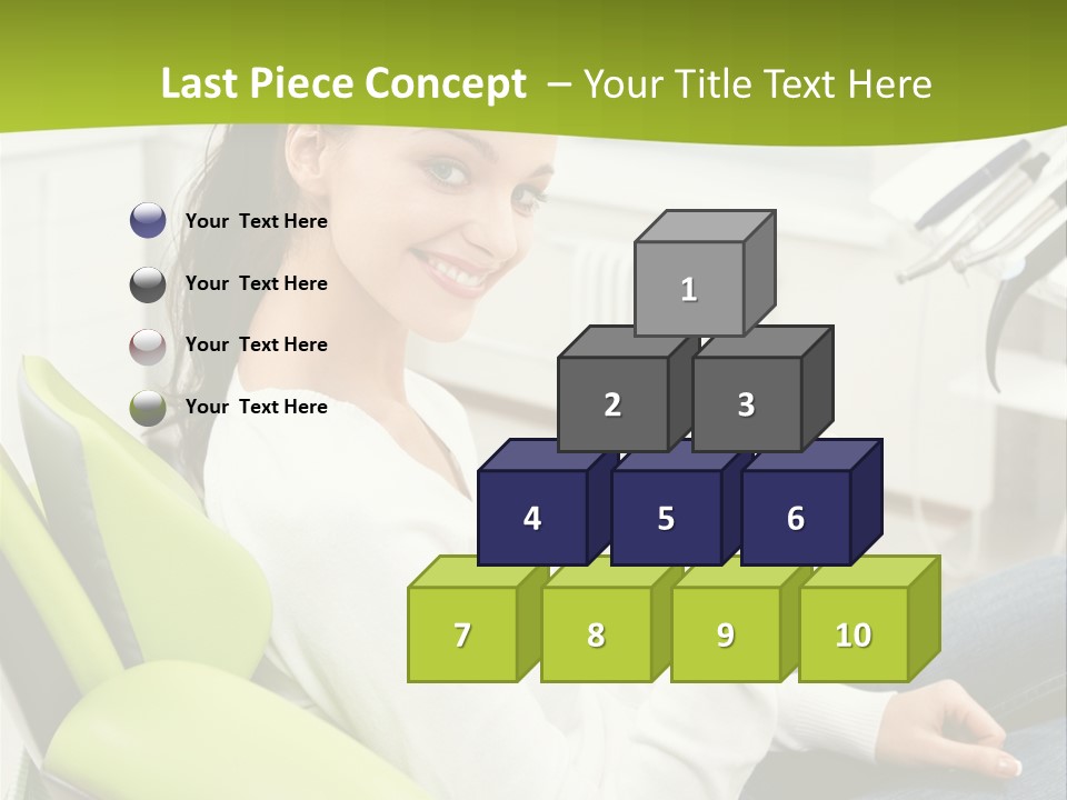 Women Medical Thumb Up PowerPoint Template