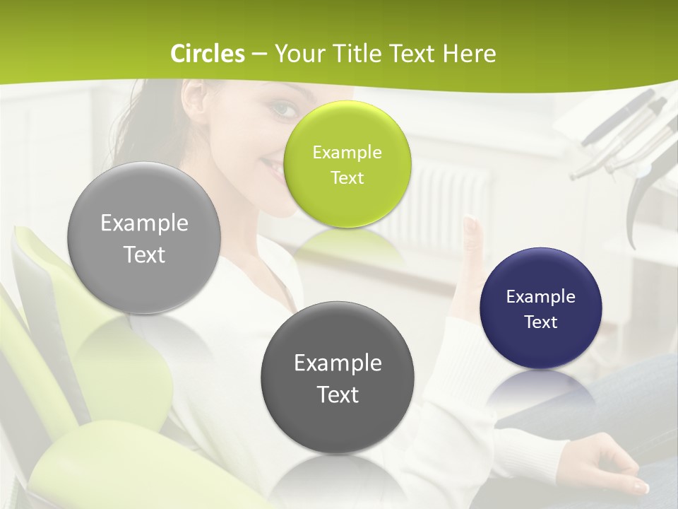 Women Medical Thumb Up PowerPoint Template