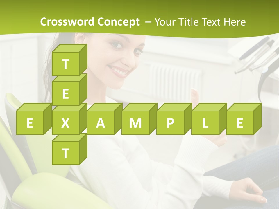 Women Medical Thumb Up PowerPoint Template