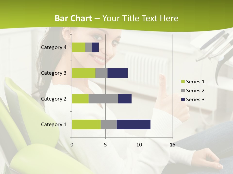Women Medical Thumb Up PowerPoint Template