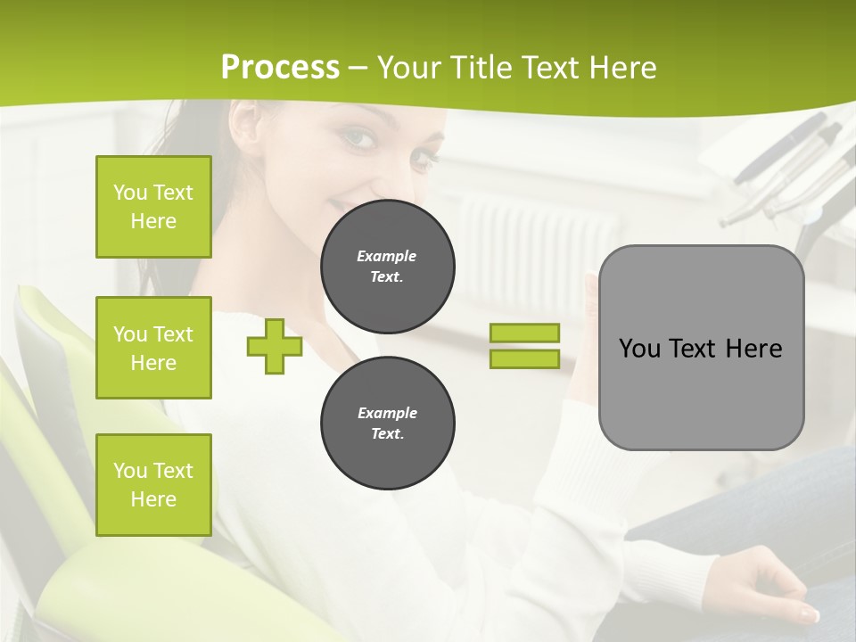 Women Medical Thumb Up PowerPoint Template