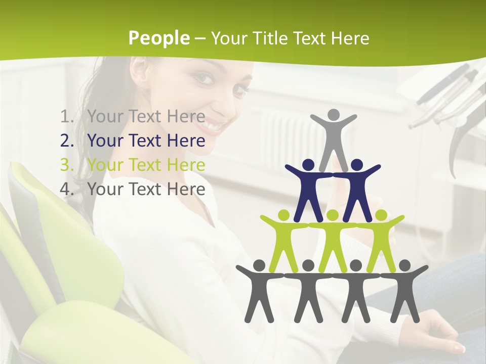 Women Medical Thumb Up PowerPoint Template