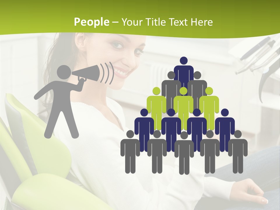 Women Medical Thumb Up PowerPoint Template