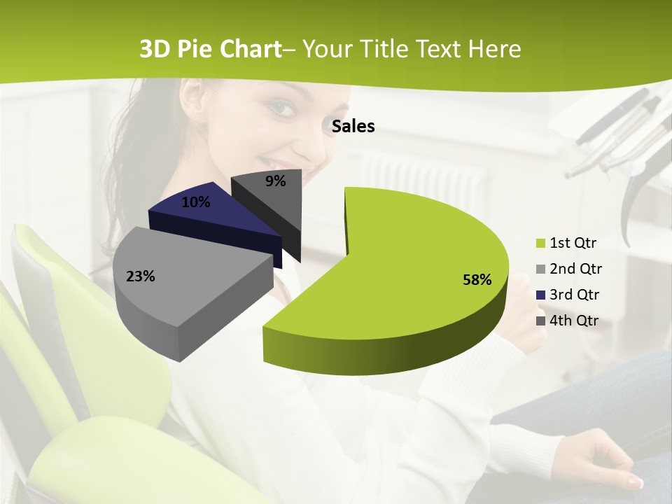 Women Medical Thumb Up PowerPoint Template