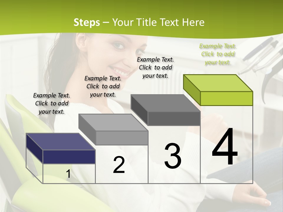 Women Medical Thumb Up PowerPoint Template
