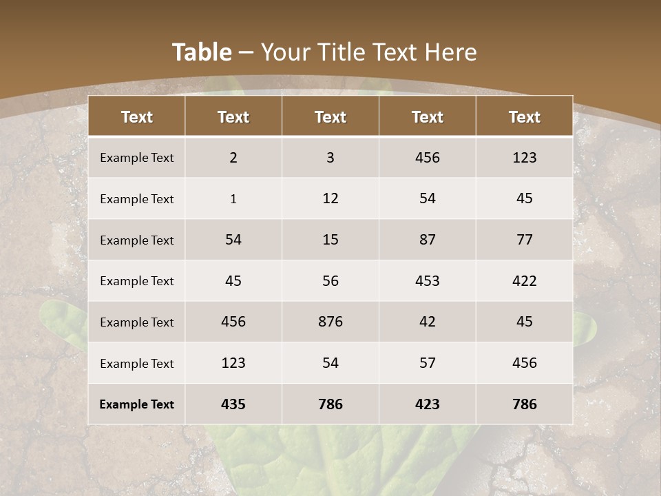 Gravity Warning Science PowerPoint Template