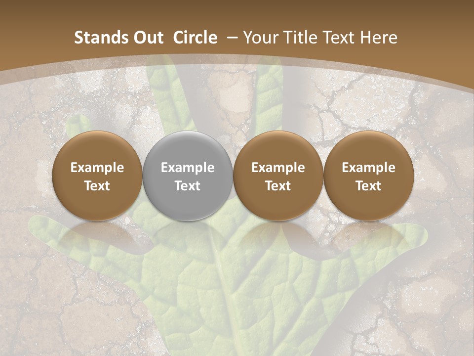 Gravity Warning Science PowerPoint Template