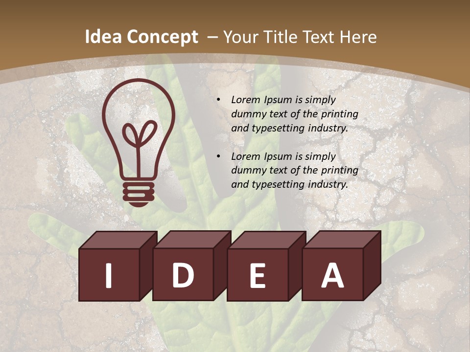 Gravity Warning Science PowerPoint Template