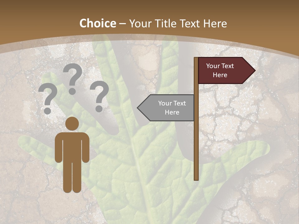 Gravity Warning Science PowerPoint Template