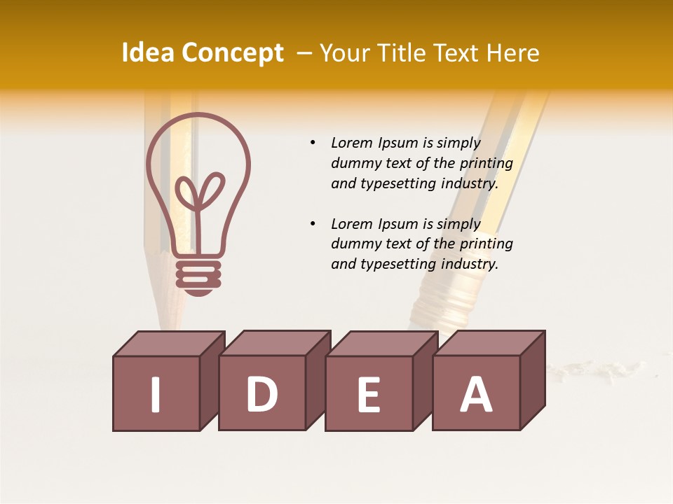 Innovation Hand Mobile PowerPoint Template