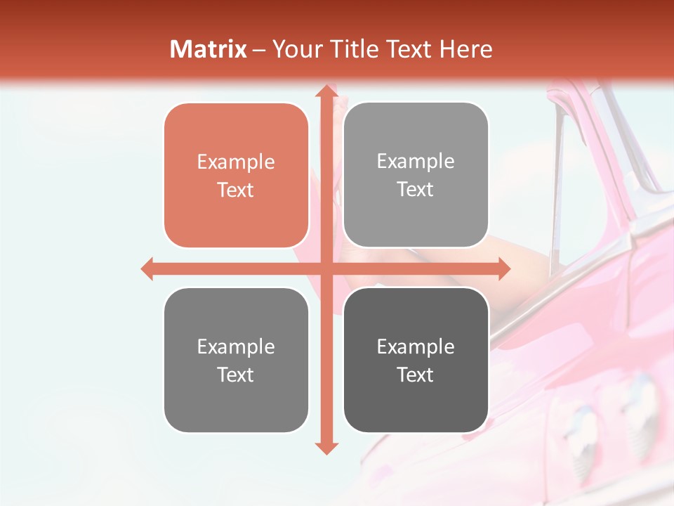 Conceptual Carefree Girl PowerPoint Template