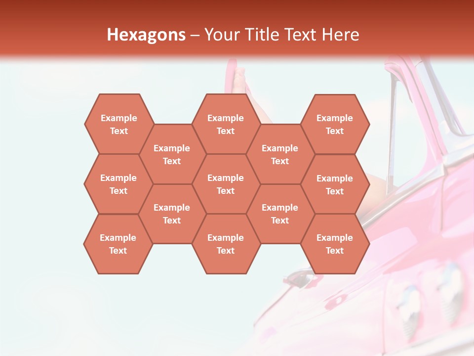 Conceptual Carefree Girl PowerPoint Template