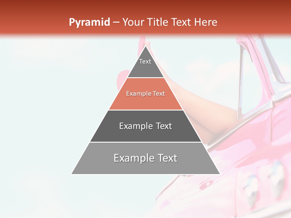 Conceptual Carefree Girl PowerPoint Template