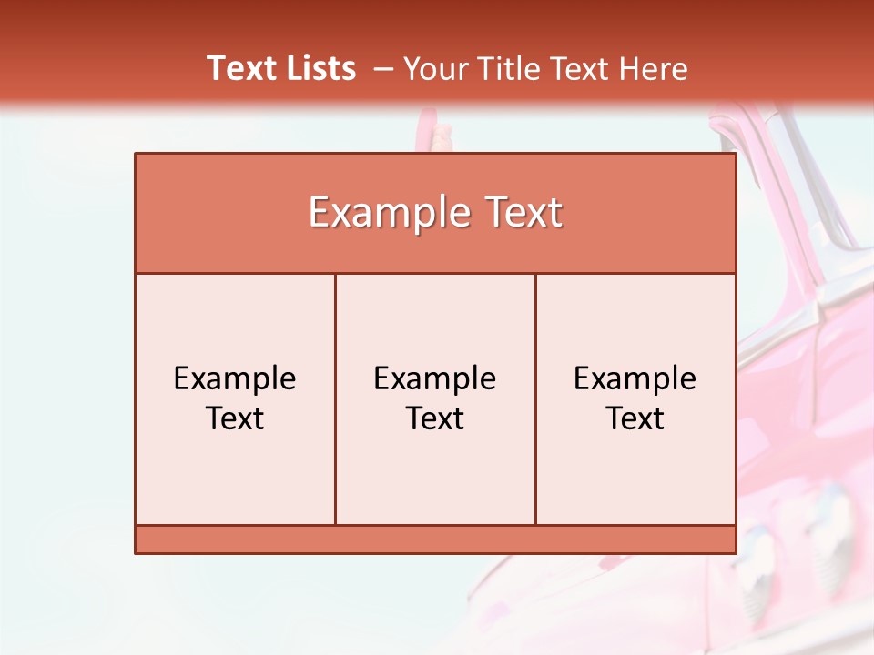 Conceptual Carefree Girl PowerPoint Template