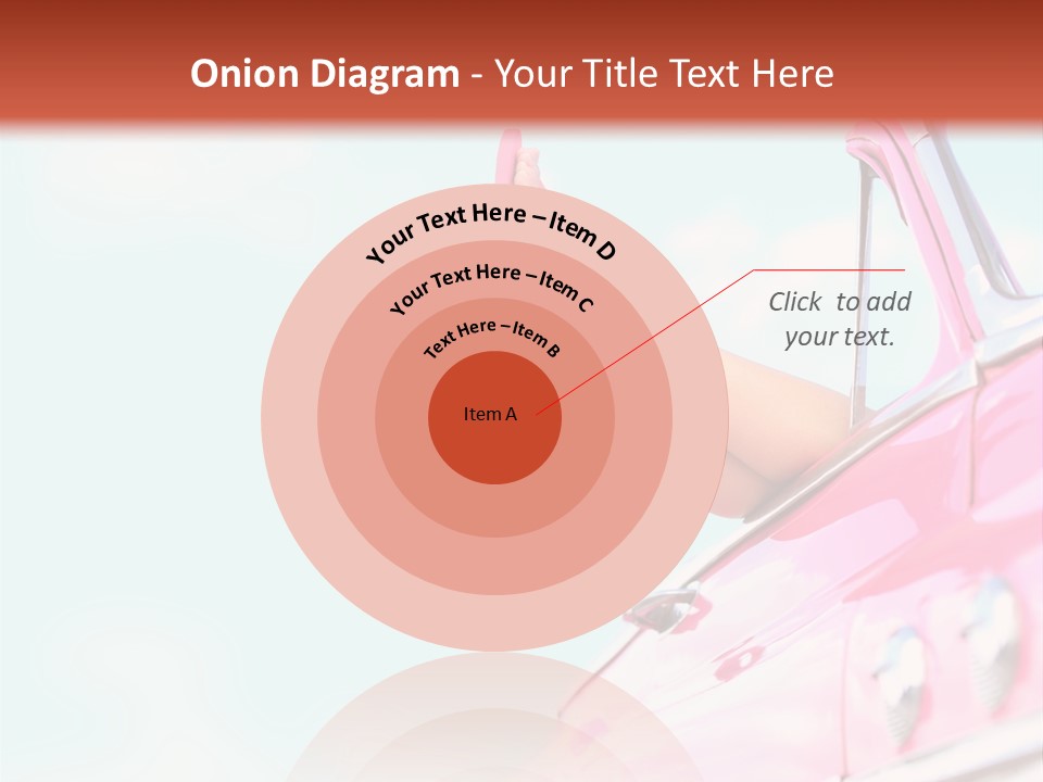 Conceptual Carefree Girl PowerPoint Template