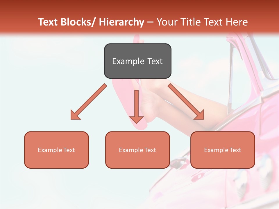 Conceptual Carefree Girl PowerPoint Template