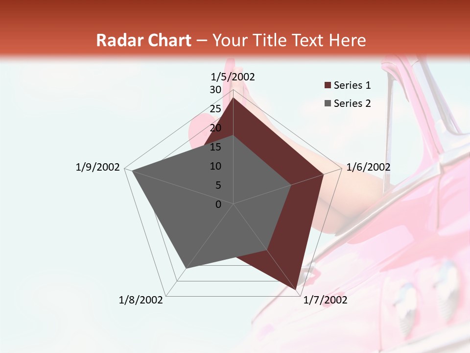 Conceptual Carefree Girl PowerPoint Template