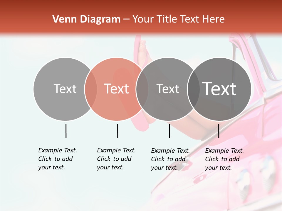 Conceptual Carefree Girl PowerPoint Template