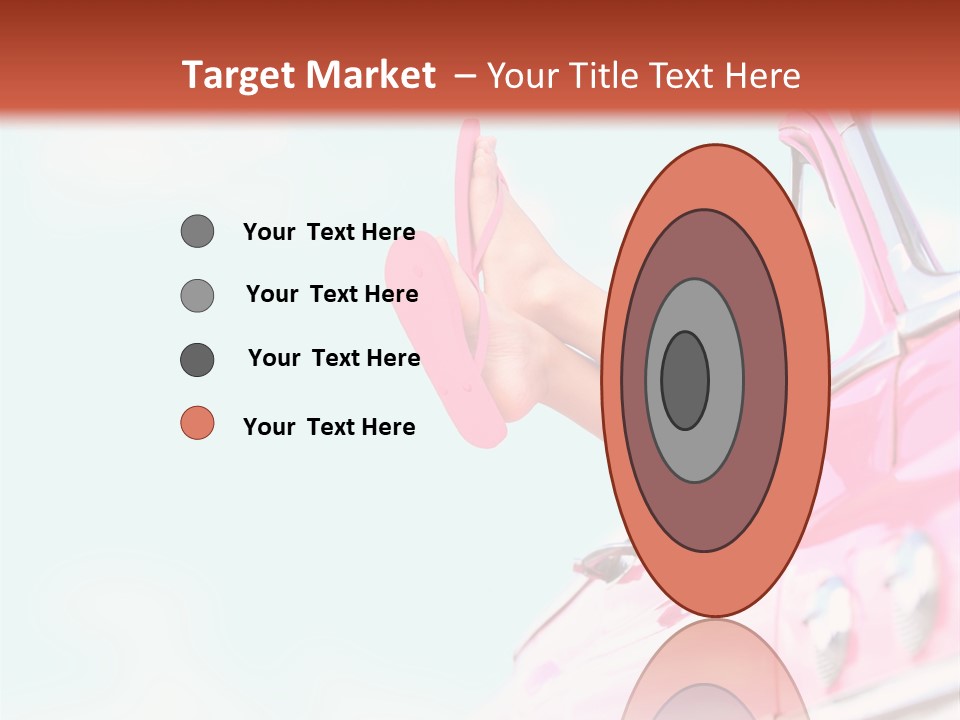 Conceptual Carefree Girl PowerPoint Template