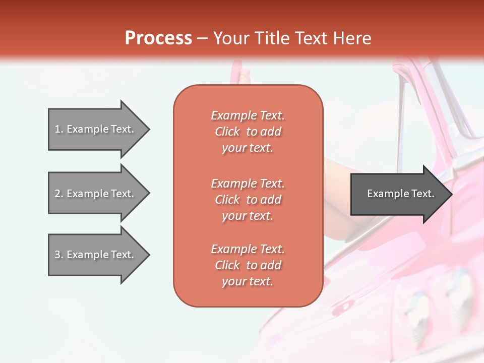 Conceptual Carefree Girl PowerPoint Template