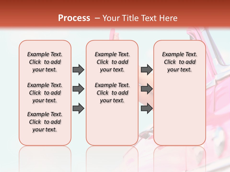 Conceptual Carefree Girl PowerPoint Template