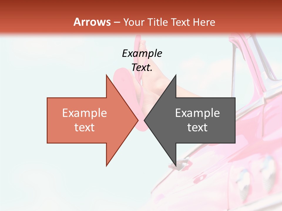 Conceptual Carefree Girl PowerPoint Template