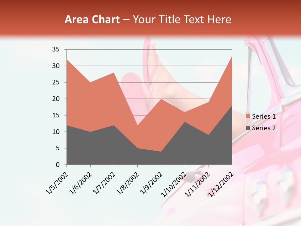 Conceptual Carefree Girl PowerPoint Template