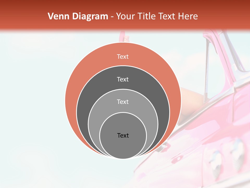 Conceptual Carefree Girl PowerPoint Template