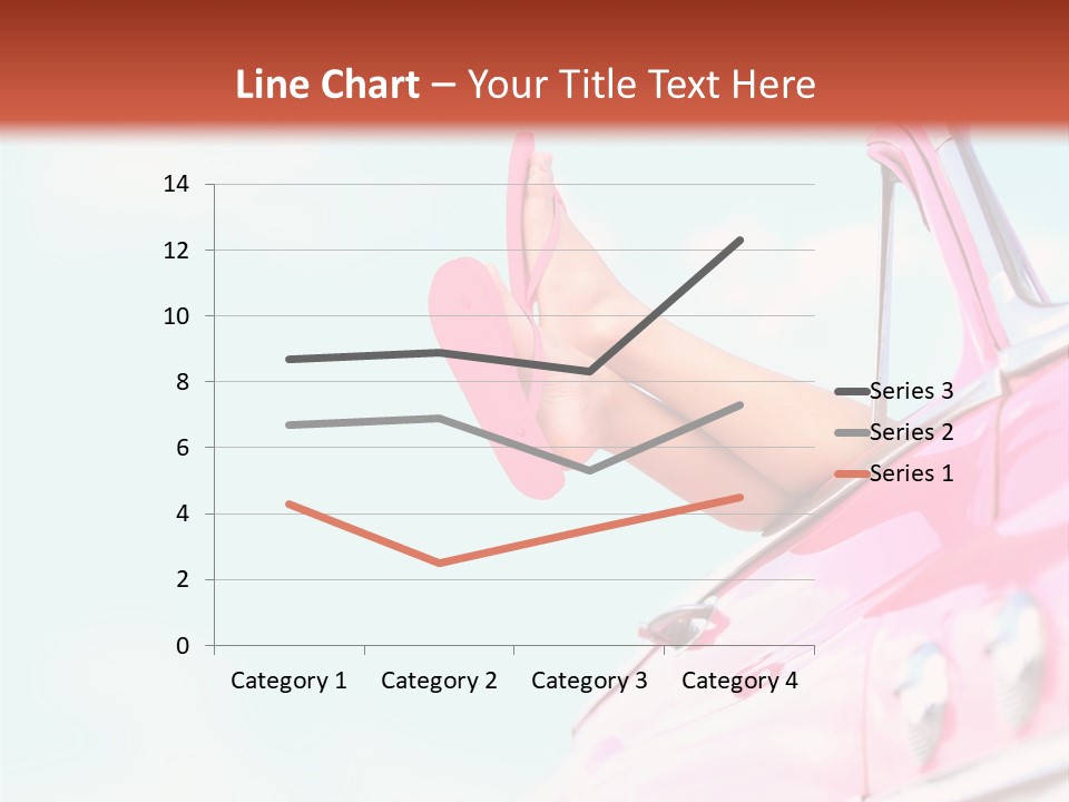 Conceptual Carefree Girl PowerPoint Template