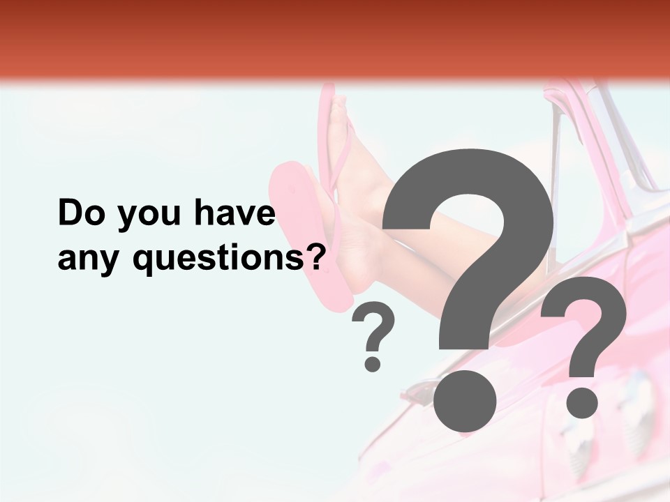 Conceptual Carefree Girl PowerPoint Template