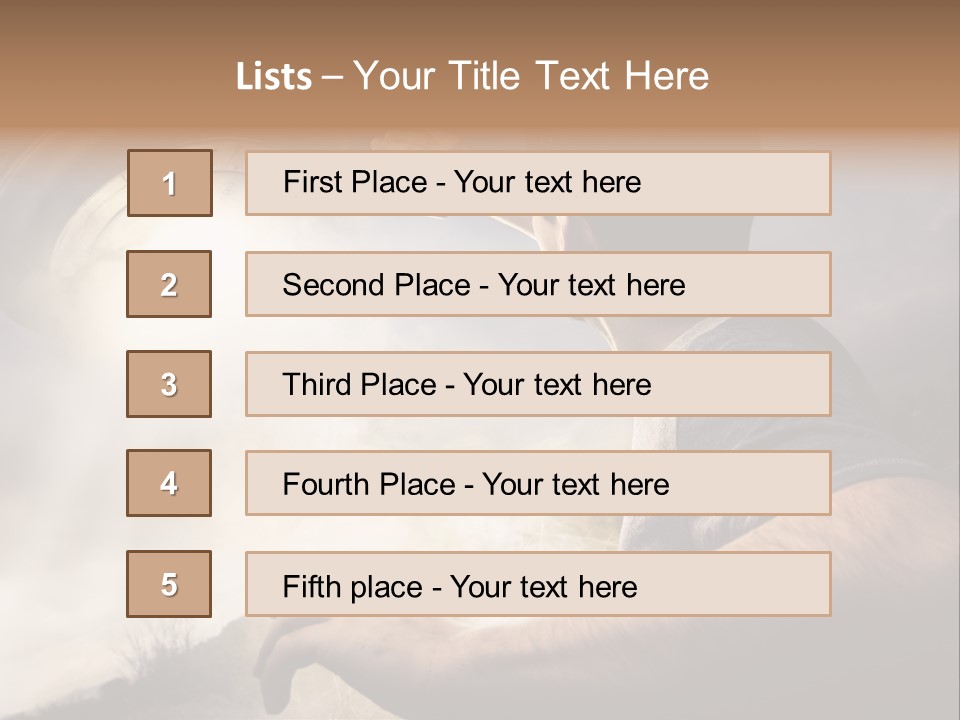 Gravity Warning Science PowerPoint Template