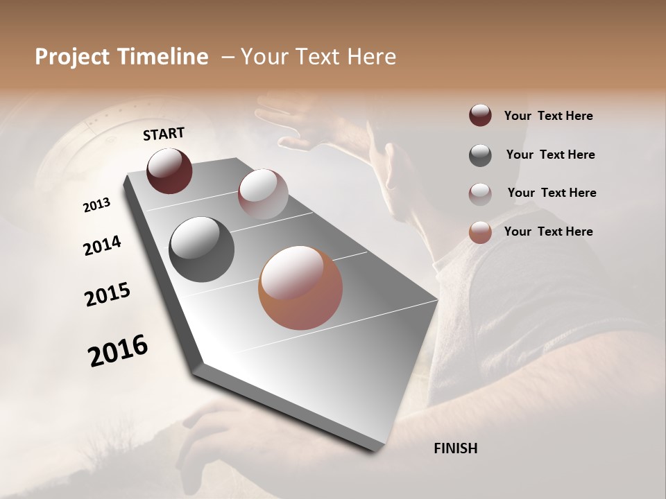 Gravity Warning Science PowerPoint Template