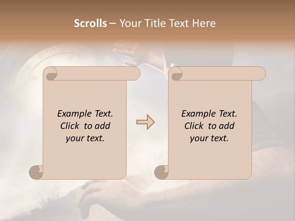 Gravity Warning Science PowerPoint Template