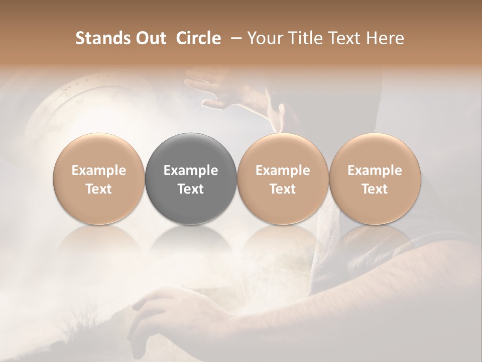 Gravity Warning Science PowerPoint Template