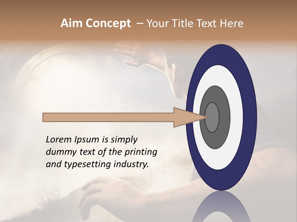 Gravity Warning Science PowerPoint Template