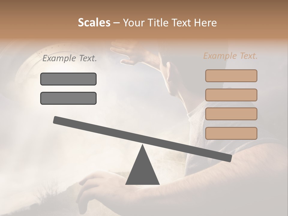 Gravity Warning Science PowerPoint Template