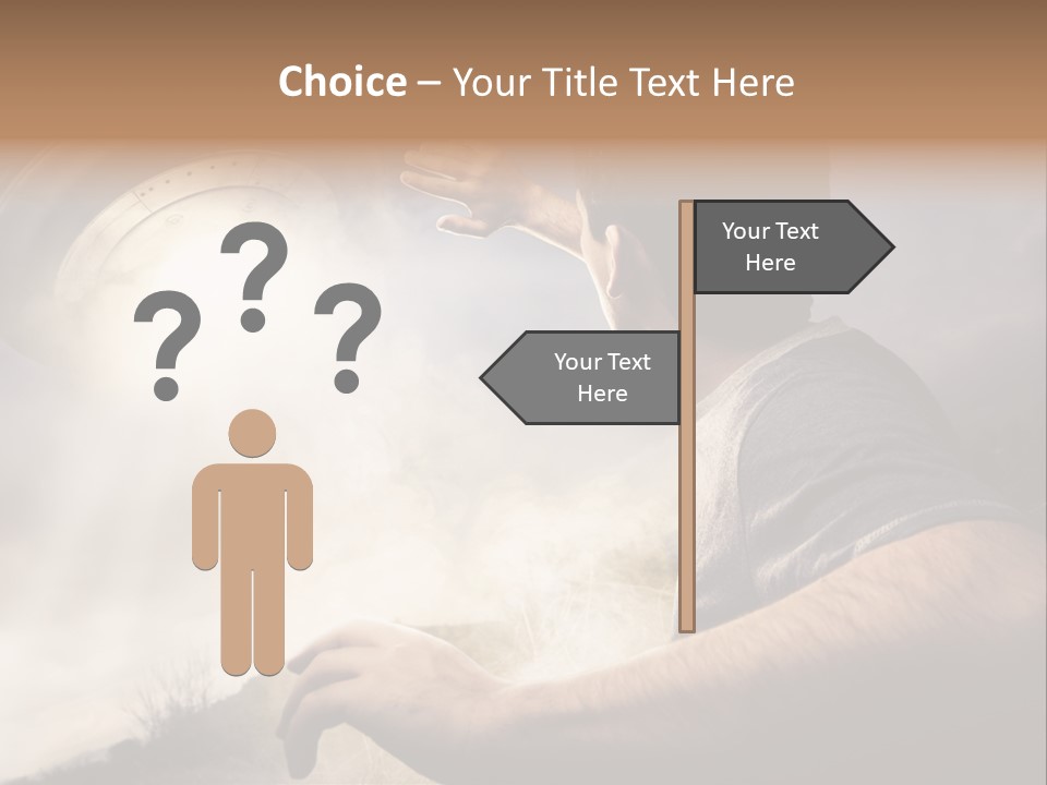 Gravity Warning Science PowerPoint Template